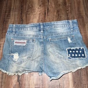 Jean shorts